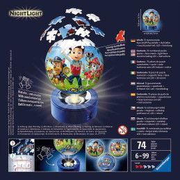 kidsmagicstore.ro|Puzzle 3D Patrula De Noapte A Catelusilor, 72 Piese190,50 lei171,45 leiRavensburgerNoutati4005556118427