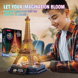 kidsmagicstore.ro|CUBICFUN - PUZZLE 3D TURNUL EIFFEL EDITIE LUMINOASA 51 PIESE105,78 lei95,20 leiCubic FunNoutati6944588205348