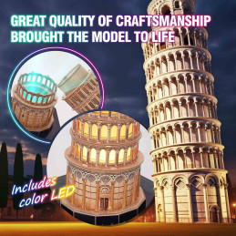 kidsmagicstore.ro|CUBICFUN - PUZZLE 3D TURNUL DIN PISA EDITIE LUMINOASA 42 PIESE105,78 lei95,20 leiCubic FunNoutati6944588205355