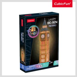 kidsmagicstore.ro|CUBICFUN - PUZZLE 3D BIG BEN EDITIE LUMINOASA 32 PIESE105,78 lei95,20 leiCubic FunNoutati6944588205379