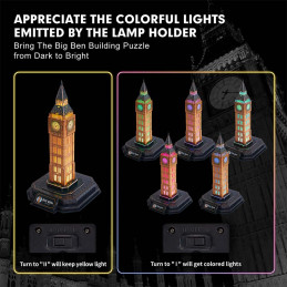 kidsmagicstore.ro|CUBICFUN - PUZZLE 3D BIG BEN EDITIE LUMINOASA 32 PIESE105,78 lei95,20 leiCubic FunNoutati6944588205379