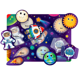 THE LEARNING JOURNEY - PUZZLE SA INVATAM OBIECTELE DIN SPATIU