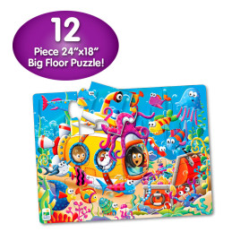 Primul Meu Puzzle De Podea - Prietenii Oceanului
