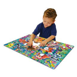 Primul Meu Puzzle De Podea - Prietenii Padurii