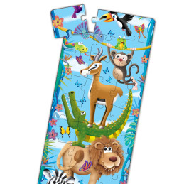 Puzzle Inalt De Podea - Animale De La Mici La Mari