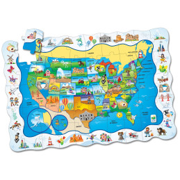 Puzzle Si Joc Harta Sua