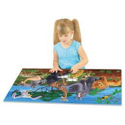 Puzzle Straluceste In Intuneric - Animale Salbatice