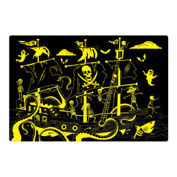 Puzzle Straluceste In Intuneric - Barca Piratilor