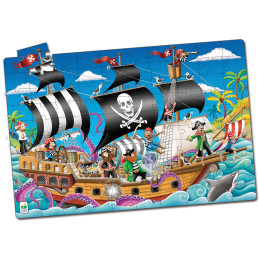 Puzzle Straluceste In Intuneric - Barca Piratilor