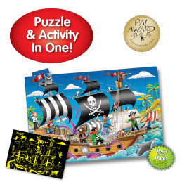 Puzzle Straluceste In Intuneric - Barca Piratilor