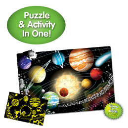Puzzle Straluceste In Intuneric - Spatiu