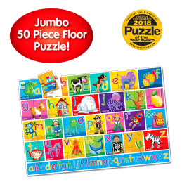 Puzzle Mare De Podea - Alfabet - Eng