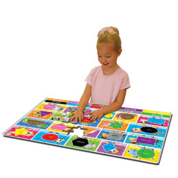 Puzzle Mare De Podea - Culori Si Forme - Eng