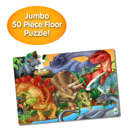 Puzzle Mare De Podea - Dinozauri