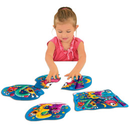 Set Primele Mele 4 Puzzle-Uri 123