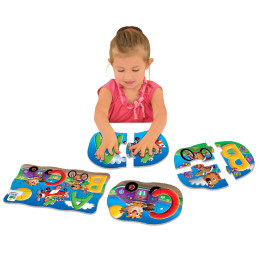 Set Primele Mele 4 Puzzle-Uri Abc - Eng