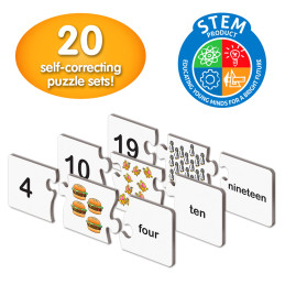 Puzzle Potriveste Numerele - Eng