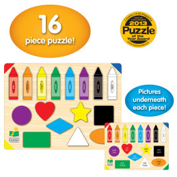 Puzzle - Sa Invatam Culorile Si Formele