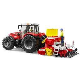 Bruder - Accesorii - Grapa Cu Semanatoare Pottinger Vitasem 302 Add