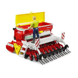 Bruder - Accesorii - Grapa Cu Semanatoare Pottinger Vitasem 302 Add