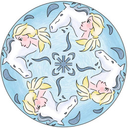 Ravensburger - Set De Creatie Midi Mandala Frozen II