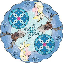 Ravensburger - Set De Creatie Midi Mandala Frozen II