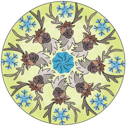Ravensburger - Set De Creatie Midi Mandala Frozen II