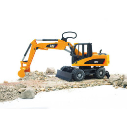 Bruder - Excavator Pe Roti Cat