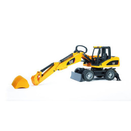 Bruder - Excavator Pe Roti Cat