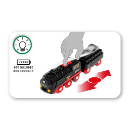 Brio - Tren Negru Cu Baterii