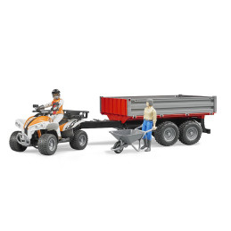 Bruder - Atv Cu Sofer