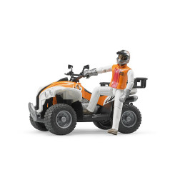 Bruder - Atv Cu Sofer