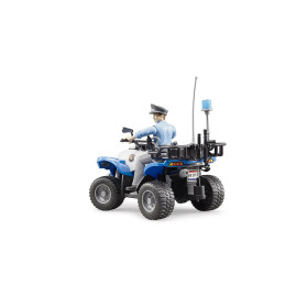 Bruder - Atv De Politie Cu Politist