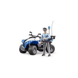 Bruder - Atv De Politie Cu Politist