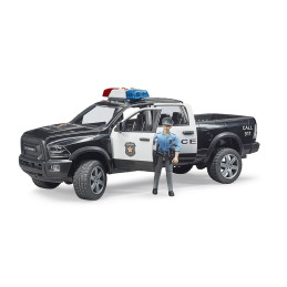 Bruder - Camion De Politie Ram 2500 Cu Politist Si Accesorii