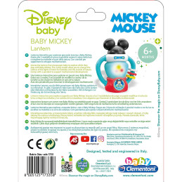 Disney Baby Clementoni - Lanterna Interactiva Mickey Mouse