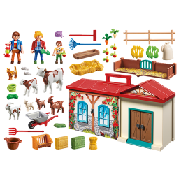 Playmobil - Cutie De Joaca- Casuta De La Tara