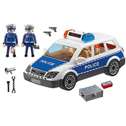 Playmobil - Masina De Politie Cu Lumina Si Sunete
