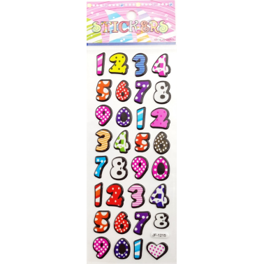 Stickere cifre