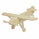 Joc puzzle lemn 3D avion