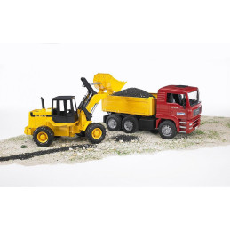 Bruder - Camion Man Tga Si Incarcator Articulat Fr 130