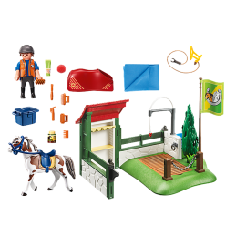 Playmobil - Statie De Ingrijire Cai