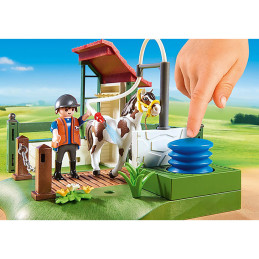 Playmobil - Statie De Ingrijire Cai