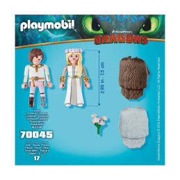 Playmobil - Cuplu Regal Hiccup Si Astrid