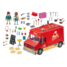 Playmobil - Camionul Cu Mancare Al Lui Del
