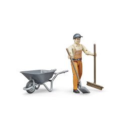 Bruder - Figurina Muncitor Municipal
