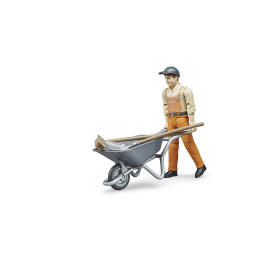 Bruder - Figurina Muncitor Municipal