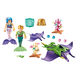 Playmobil - Sirene Si Pisica De Mare