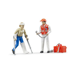 Bruder - Figurine Asistenti Ambulanta Si Accesorii
