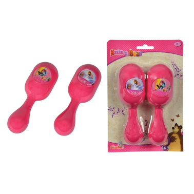 Set 2 Maracas Masha si Ursul - Simba Toys